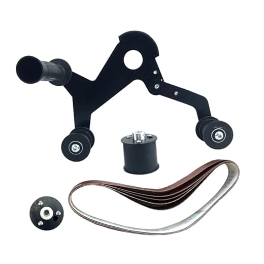 Cordless Belt Sander for Stainless Steel Tubing