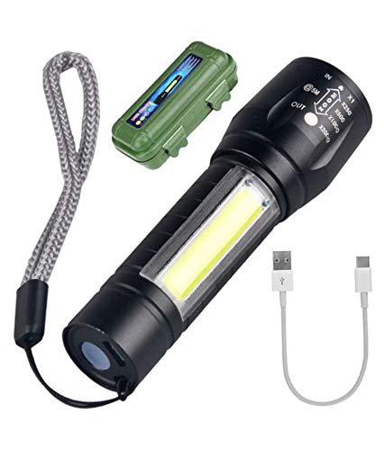 Rangwell 5W Flashlight Torch Rechargeable Aluminium Pack of 1 (Mini-USB) (B08YMZD11G) Amazon Price History, Amazon Price Tracker