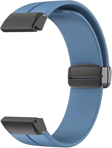 Miniatura 3 de Correa deportiva Conm para Garmin Fenix 7x76x Gps65x5, correa magnética de repuesto de silicona de 0.866in y 1.024in