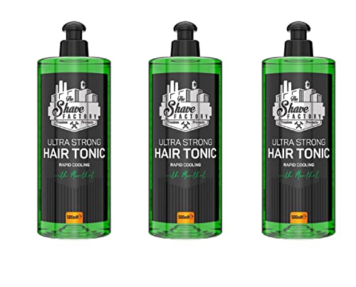 The Shave Factory HAIR Tonique lotion menthol après le sport