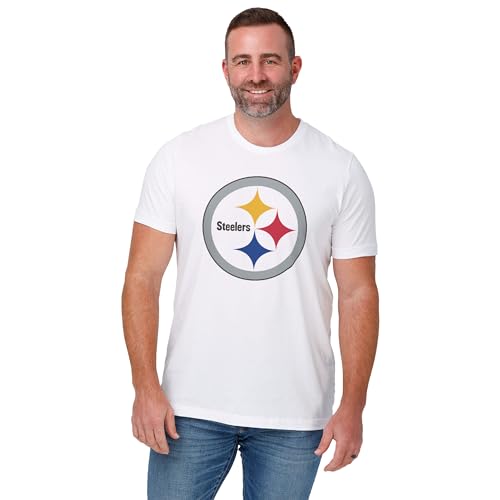 Image of FOCO Men's NFL Team Primary Logo Black Short Sleeve T-Shirt