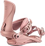 attacchi snowboard regolazione spoiler La base di trasmissione da donna si adatta facilmente ai tuoi stivali, mentre il vapore EVA e la nuova fascia caviglia Premium Comfort avvolgono i piedi in modo confortevole, indipendentemente da quanto dovrebbero essere difficili le occasioni.
