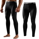 EPANO 2/3 Piezas Pantalones de Compresión para Hombre, Licras Deportivas para Larga Hombre Secado Rápido y Transpirable,...
