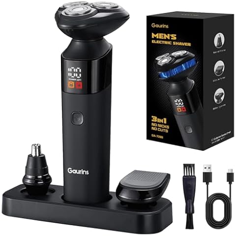 Gaurins 3-in-1 Electric Rotary Shaver Cover