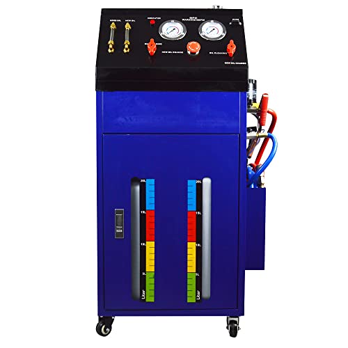 TECHTONGDA Auto Transmission Fluid Flush Machine Transmission Oil Exchange Cleaning Machine DC12V 0-60PSI