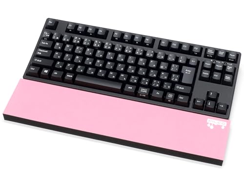 Image of Filco Majestouch Macaron Wrist Rest Flamingo (17mm Thickness, Large)