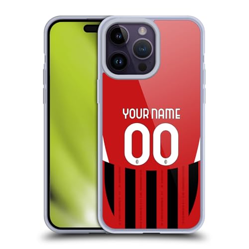 Coque iPhone 14 Pro Max AC Milan personnalisée kit 2024/25