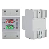 63A Protektor Prądu Napięcia, Protektor Napięcia LED Nad/pod Napięciem Ochraniacza, Stabilizator Wyjściowy Napięcia do Urządzenia Domowego, Instalacja Kolejowa DIN