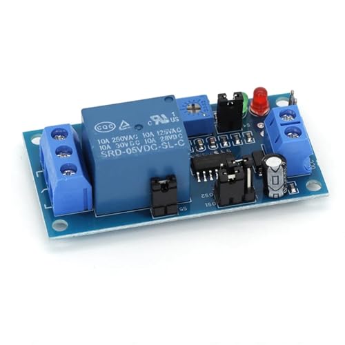 Module de relais temporisé DC 12V avec interrupteur à ouverture normale réglable - 4