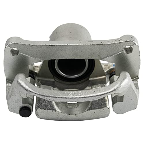 Image of TRQ Rear Brake Caliper Set Zinc Coated Brackets Hardware Compatible with 2008-2015 Toyota Sequoia 2007-2015 Tundra