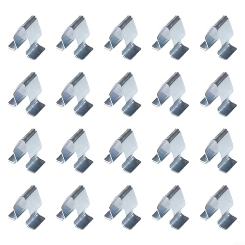 20 cierres de retención de clip para puerta de vehículo para tablero de instrumentos, forro de panel de techo, pilar, maletero, portón trasero