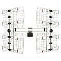 Antennas Direct 8-Element Bowtie UHF Outdoor HDTV Antenna, Multi-Directional, 70+ Mile Range, 4K 8K UHD NEXTGEN TV – w/All-Weather Mounting Hardware