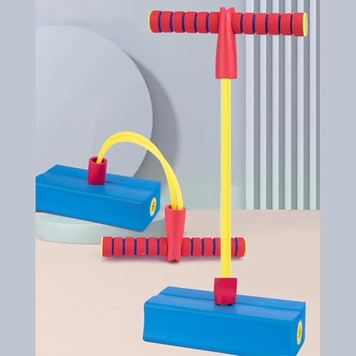 Image of TAZLYN Height Increase Jumper for Kids Jumping Toy for Kids pogo Jumper Fun and Safe Pogo Stick for Toddlers Gifts for 3-12 Year Old Boys Girls s Pogo Stick Makes Squeaky Sounds Indoor Toys Fun Gifts
