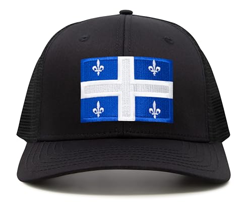 Image of International Tie State Hat for Men and Women, Adjustable Snapback Trucker Baseball Cap with Embroidered Patch