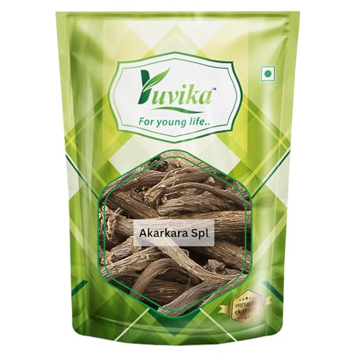 YUVIKA Akarkara Spl. - Anacyclus Pyrethrum - Pellitory Root (100 Grams)