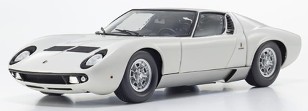 LAMBORGHINI MIURA P400 1968 WHITE SILVER