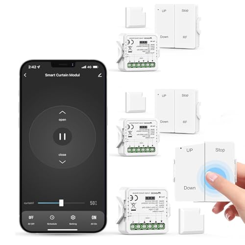 Enchufe Inteligente WiFi, Maxcio Enchufe Inteligente con Puerto USB y Lámpara LED, Compatible con Alexa, Google Home y IFTTT, Control...