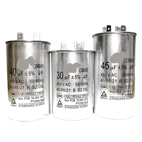 Condensateur de compresseur CBB65 8uF pour réparer une climatisation qui ne se lance plus
