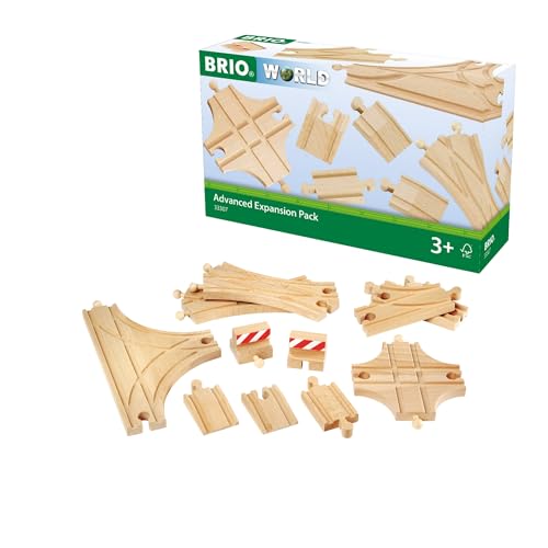 Brio 63330700 Duży Zestaw Torów (63330700) Bezpieczna Zabawka Dla Dzieci Powyżej 3 Lat