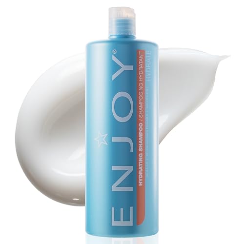 Enjoy Hydrating Shampoo - Lightweight Moisturizing Formula for All Hair Types - pH 4.5-5.5 Balanced - Gently Cleanses for Soft, Shiny, and Manageable Hair - 33.8 Fl Oz
