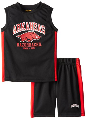 NCAA Arkansas Razorbacks Toddler Apparel Set (2-Piece), Small