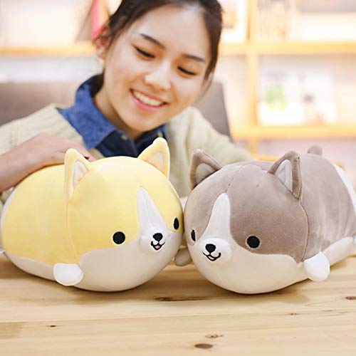 Reau algodão 33 cm fofa Corgi pelúcia para cachorro pelúcia para decoração casa, escritório, cochilo