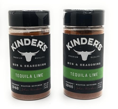 Kinder\'s Seasonings & Rubs - 2 bottles (Tequila Lime 5.9oz)