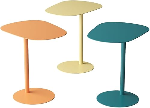 Miniatura 3 de Mesa auxiliar Sala de estar Mesa de centro pequeña Muebles Mesita de noche simple Mesa de té perfilada Mesita de noche Mesa auxiliar Mesa Mesa