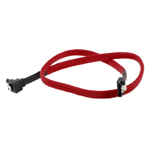 Cable de Datos SATA 7 Pin Hembra a Ángulo Recto 7 Pin Hembra