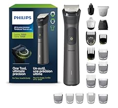 Philips Multi Groomer All-in-One Trimmer Series 7000, Mens Grooming Kit with Trimmer for Beard, Head, Hair, Body, Groin, No…