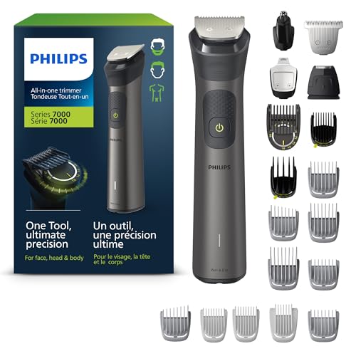 Philips Multi Groomer All-in-One Trimmer Series 7000, Mens Groomi...