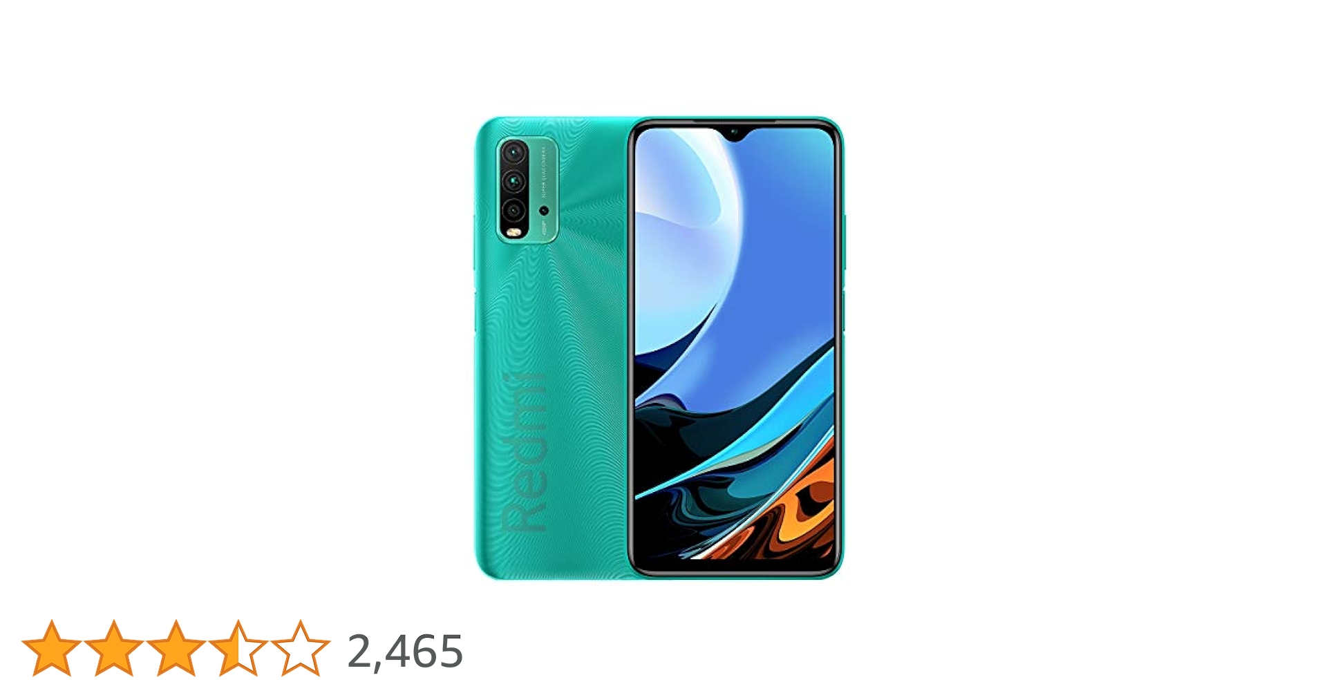 ANDROID - 新品未開封　スマホ本体Xiaomi Redmi 9T 64GBオーシャングリーン Redmi 新品 未開封 simフリー XIAOMI 9T 4gb/64gb Ocean Green
