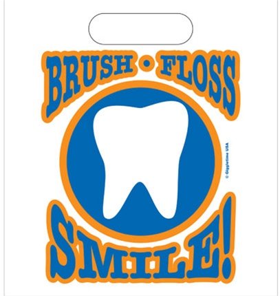 Brush Floss Smile Gift Bag 250 pcs