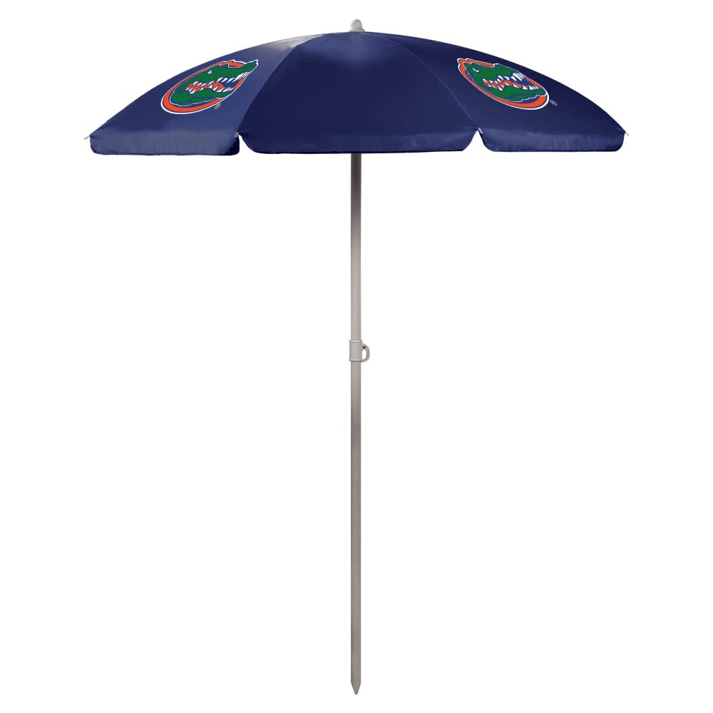 NCAA Florida Gators - Sombrilla de playa para exteriores, 5.5 pies, sombrilla pequeña para patio, sombrilla para silla de playa