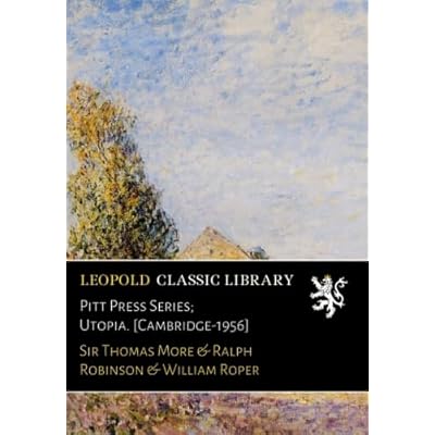 Pitt Press Series; Utopia.