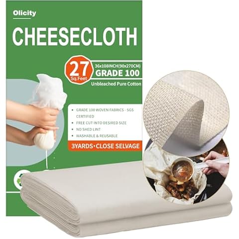 Olicity Reusable Cheese Cloths Cover