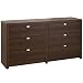 Series 9 Designer - 6 Drawer Dresser Espresso