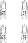 DIALL G9 19W HALOGEN CAPSULE LIGHT BULB, PACK OF 4