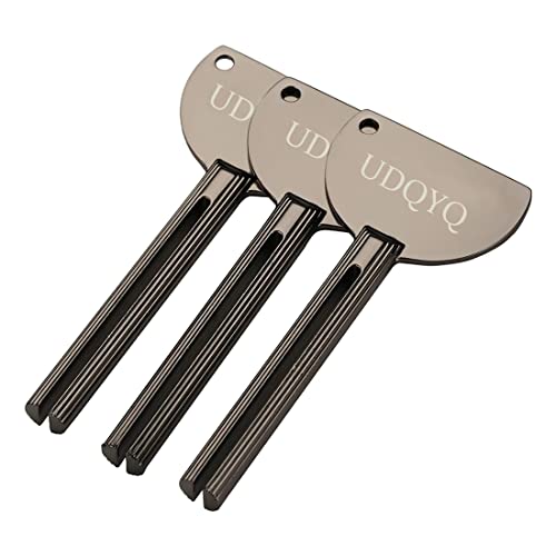 UDQYQ 3 Stücke Tubenquetscher Edelstahl Tubenausdrücker Metall...