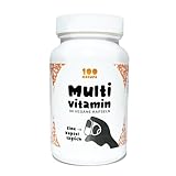 100nature Multivitamin Komplex vegan – 13 Vitamine & 5 Mineralstoffe – 90 Kapseln für 3 Monate – Mit D3, K2, B12 & Zinkbisglycinat – Laborgeprüft – In biobasierter Dose – Made in Germany