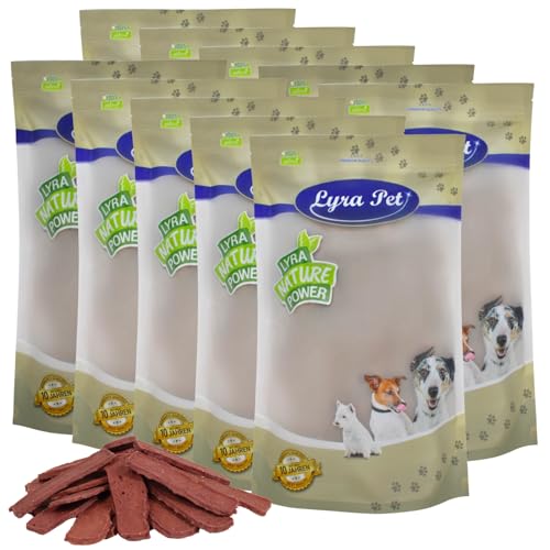 Produktbild von Lyra Pet Pferdefleischstreifen - 10 kg