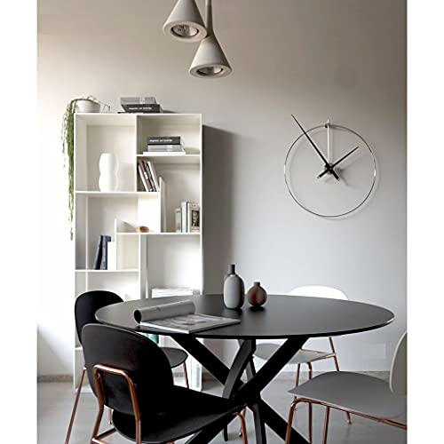 Nomon New Anda Wall Clock | Stainless Steel/Walnut/Brass #TOP2