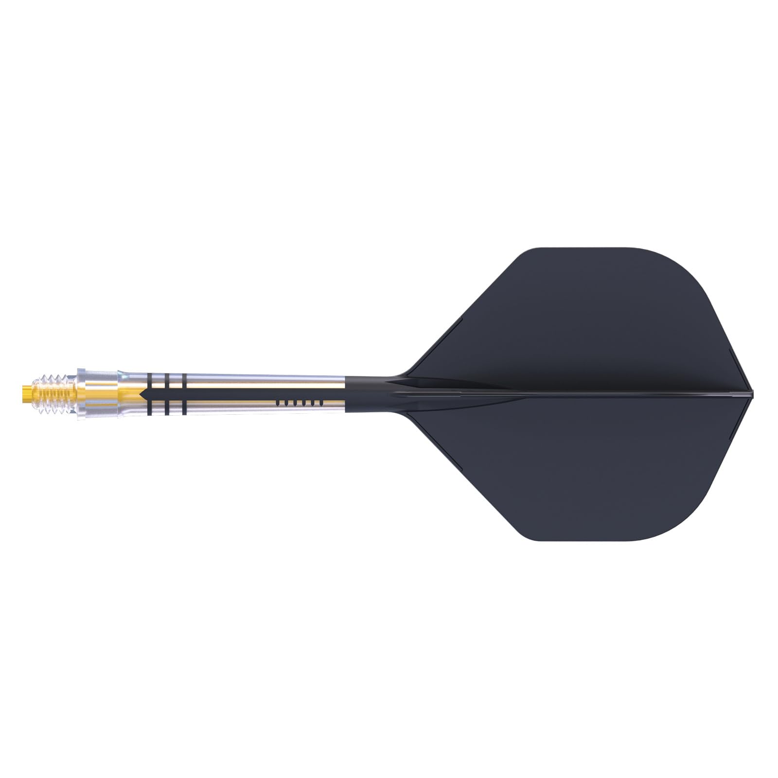 CUESOUL ROST T19 Carbon Integrated Dart Shaft and Flight Standard Shape,Set of 3