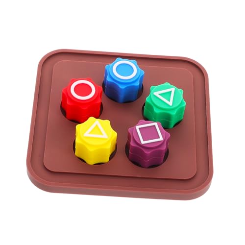 Kisangel Family-Friendly Korean Game Stone Catching for Kids Enhance Concentration Motor Skills Ideal for Travel