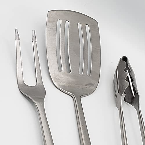 Set de 3 piezas para parrilla BBQ Dragon acero inoxidable miniatura 6