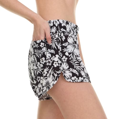 Hurley 3" Swim Board Shorts for Women, Swim Shorts Women, Swimming Bottoms with Pockets4