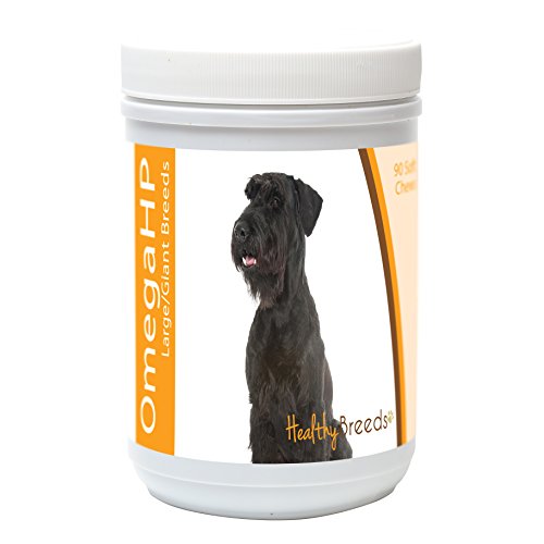 Image of Healthy Breeds Giant Schnauzer Omega HP Fatty Acid Skin and Coat Support Soft Chews 90 Count