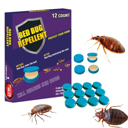 Image of Herbal Anti Bed Bug Gel for Mattress Protection | Natural Repellent Formula | Non-Toxic Bed Bug Control for Beds, Sofas & Furniture | Long-Lasting Protection Pack of 12 Units