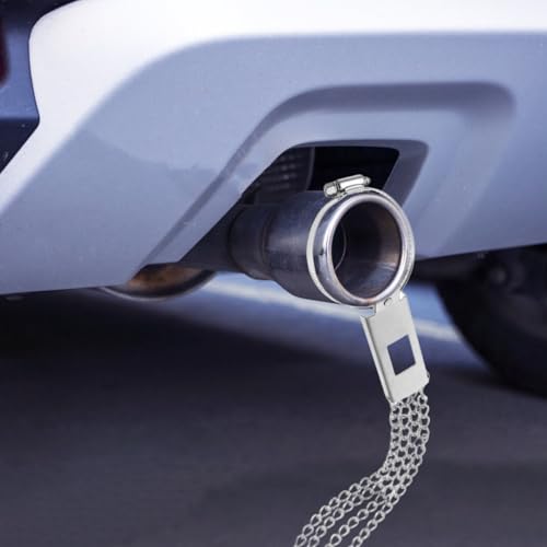 Image of GLEAVI Car Anti Static Strap 3 Pieces Hanging Type Grounding Chain Electrostatic Belt 13.18 Inch for Autumn Winter Static Eliminator