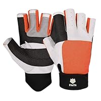 FitsT4 Sports Segelhandschuhe mit ¾-Finger und Idealem Griff für Segeln, Yacht, Segelsport, Paddeln, Kajak, Angeln, Fischen, Dinghy, Schlauchboot, Wassersport mit Booten